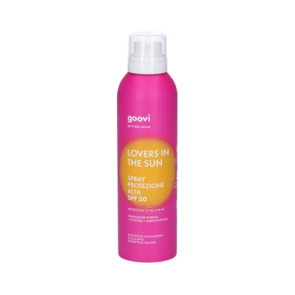 Goovi Lovers In The Sun Spray Protezione Solare Corpo SPF30 200 ml