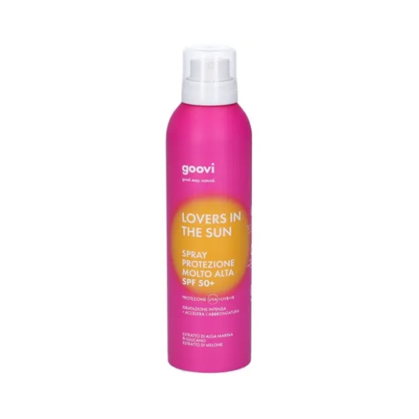 Goovi Lovers In The Sun Spray Protezione Solare Corpo SPF 50  200 ml