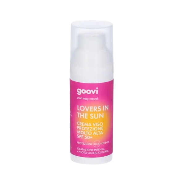 Goovi Lovers In The Sun Crema Protezione Solare Viso Molto Alta SPF50  50 ml