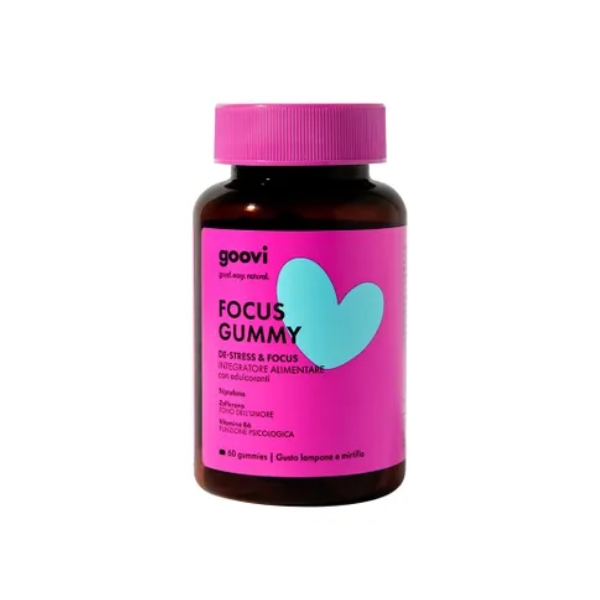 Goovi Focus Gummy De Stress e Focus 60 Gummies