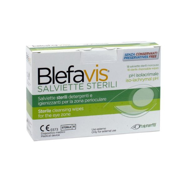 Blefavis Salviettine Detergenti Monouso 30 Bustine 2ml