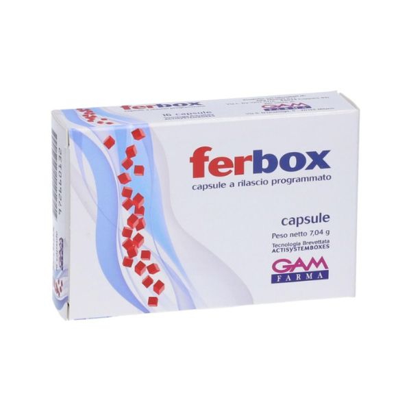 Ferbox Integratore di Ferro 30 Capsule