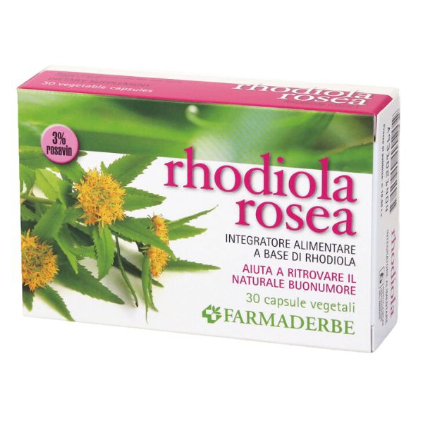 Rhodiola Rosea Integratore 30 Capsule