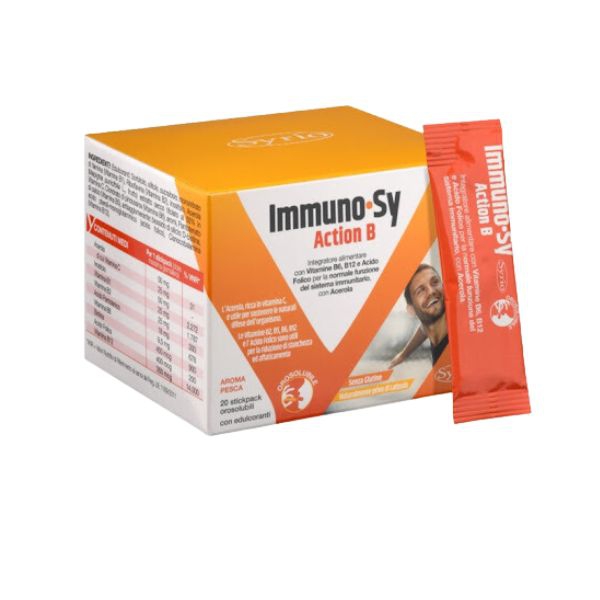 Immuno SY Action B Integratore 20 Stick Pack