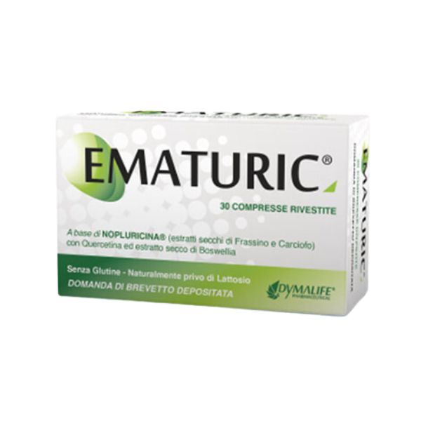 Ematuric Integratore per le Vie Urinarie Compresse Rivestite 30 Pezzi