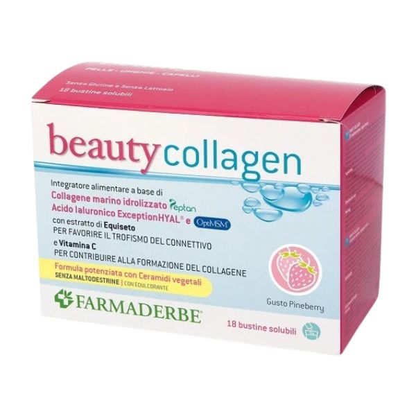 Collagen Beauty Integratore di Collagene per la Bellezza della Pelle 18 Bustine