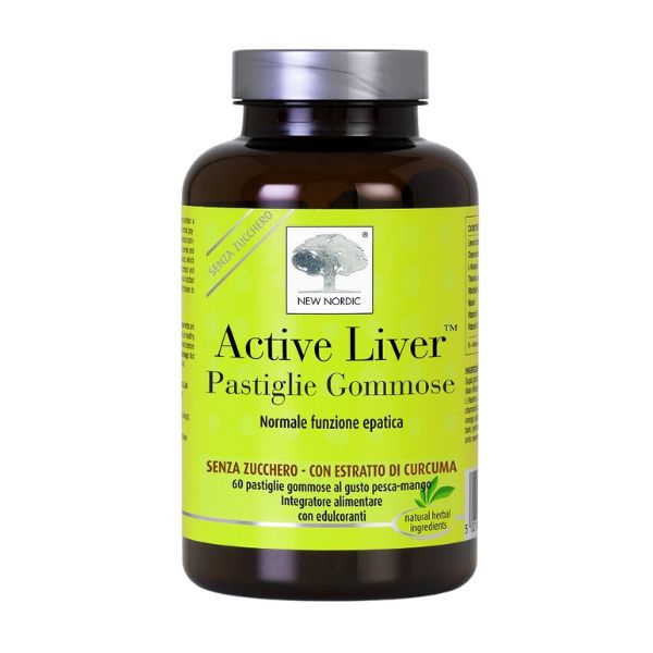 Active Liver Integratore per la Salute del Fegato 60 Pastiglie Gommose