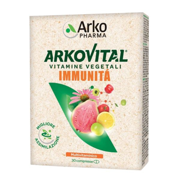 Arkovital Integratore per Rafforzare il Sistema Immunitario 30 Compresse