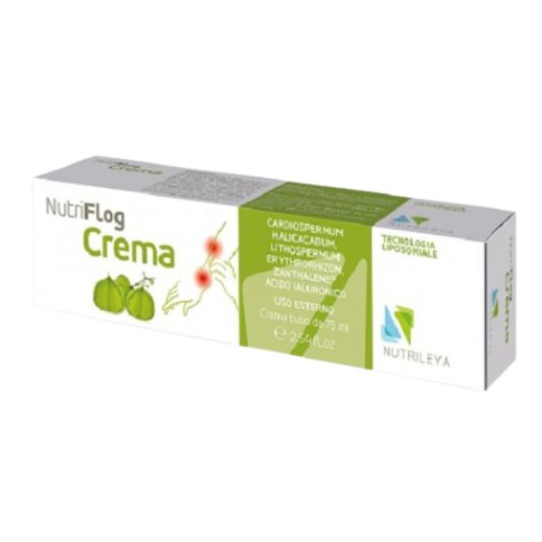 Nutriflog Crema Liposomiale Antinfiammatoria e Antipruriginosa per Irritazioni Cutanee 75 g