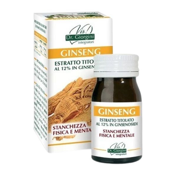 Ginseng Estratto Titolato Integratore Tonico 60 Pastiglie