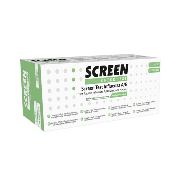 Screen Test Influenza A/B Kit Diagnostico Rapido