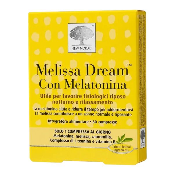 Melissa Dream con Melatonina 30 Compresse