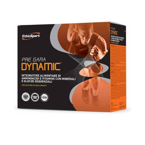 Pre Gara Dynamic Ethicsport Integratore Pre-Allenamento 20 Bustine