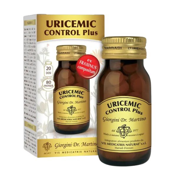 Uricemic Control Plus Integratore per il Controllo dell Acido Urico 80 Compresse