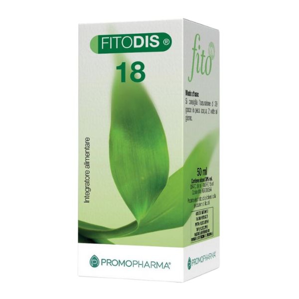 Fitodis 18 Gocce Integratore Naturale Per Il Benessere Fisico 50ml