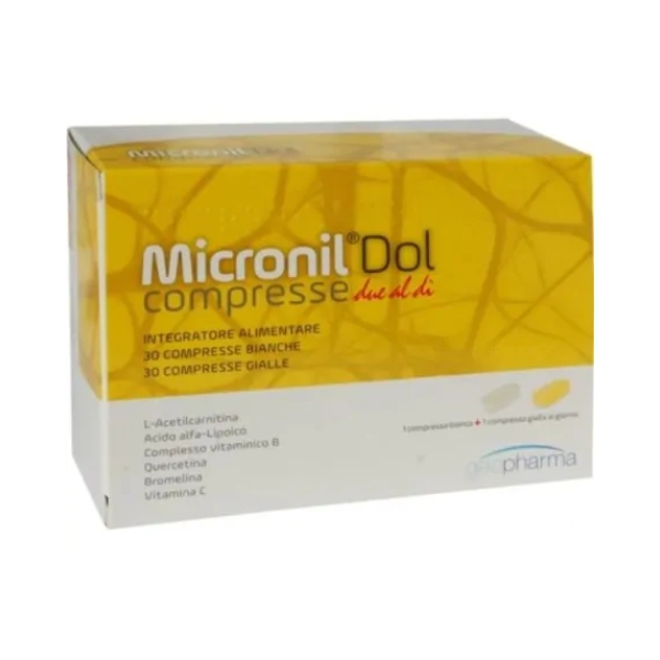 Micronil Dol integratore per funzionalit del sistema nervoso 60 compresse