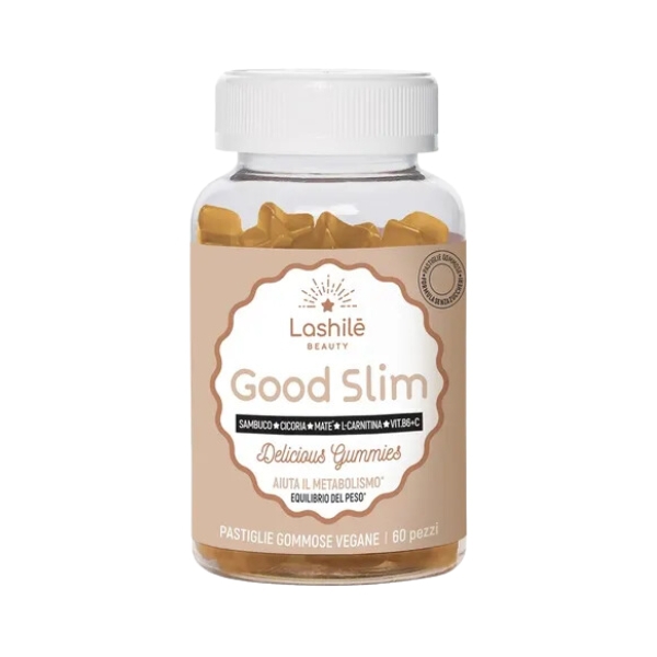 Lashil Good Slim Integratore Per L'equilibrio Del Peso Corporeo 60 Pastiglie Gommose Senza Zucchero