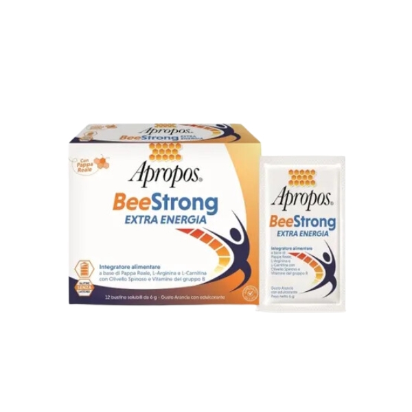 Apropos Beestrong Extra Energia Integratore 12 Bustine