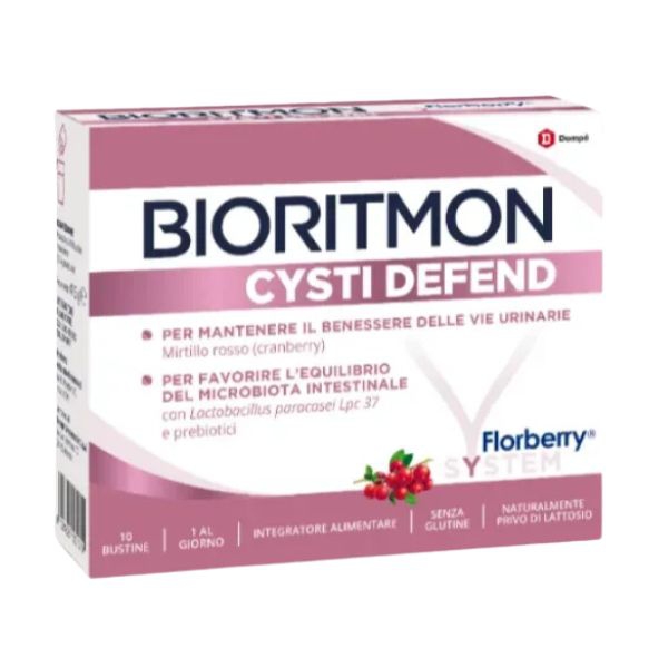 Bioritmon Cysti Defend in Bustine per il Supporto della Salute Urinaria