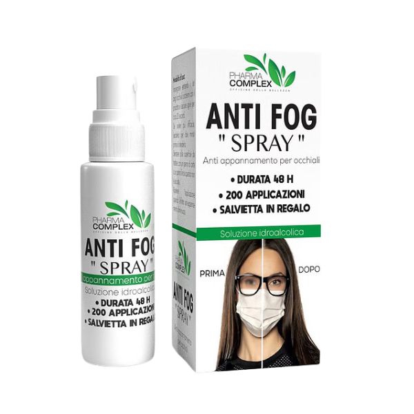 Pharma Complex Antifog Spray per Proteggere gli Occhiali dall Appannamento