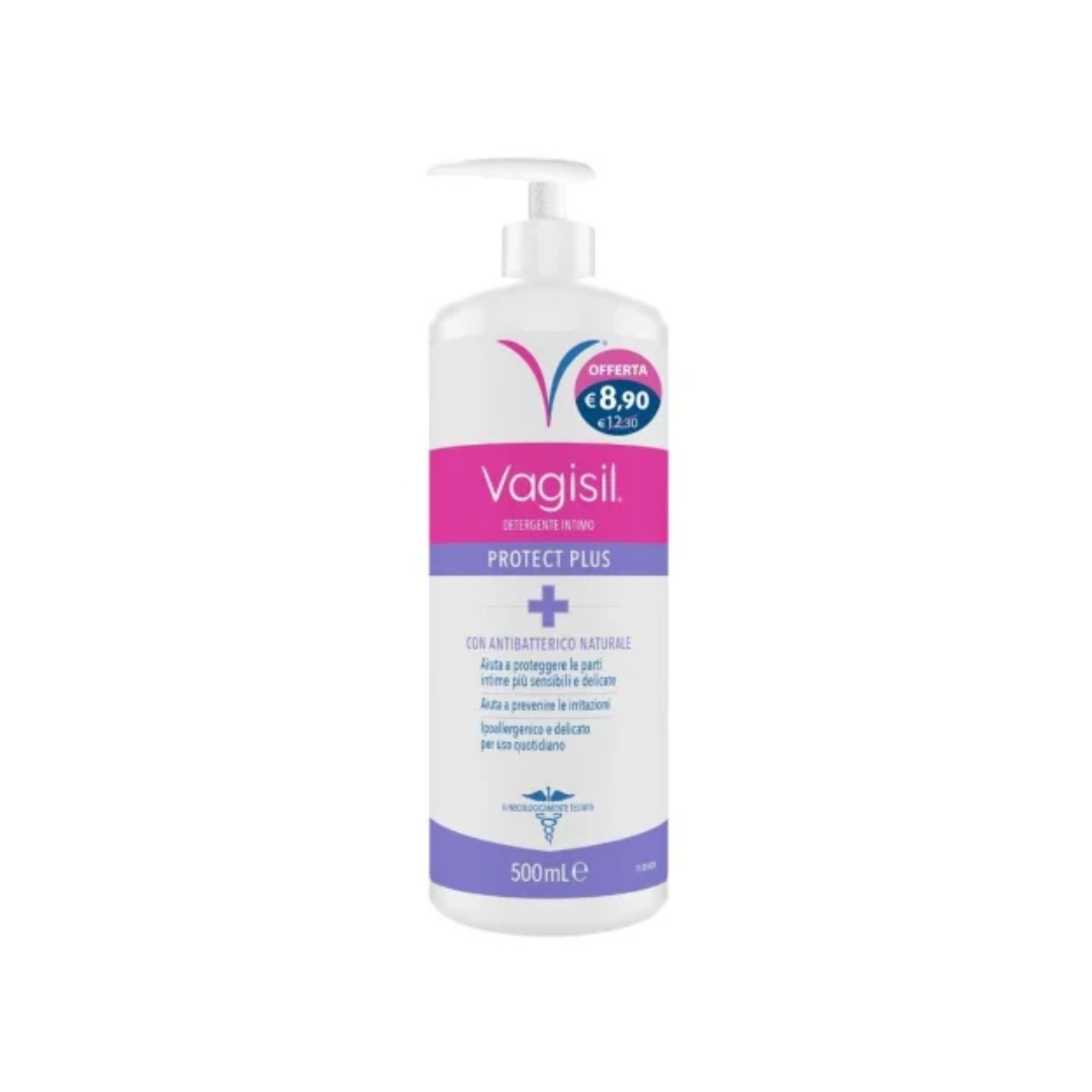 Vagisil Protect Plus Detergente Intimo Lenitivo 500 ml