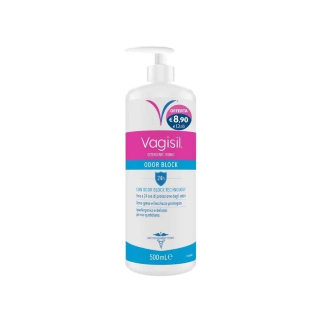 Vagisil OdorBlock Detergente Intimo con Azione Anti Odore 500 ml