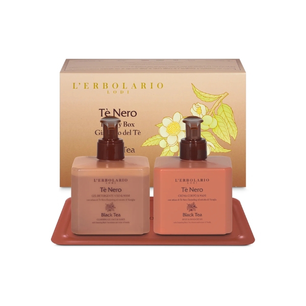 T Nero Beauty Giardino Del T + 1 Gel Detergente Viso E Mani 270ml + 1 Crema Corpo E Mani 250 ml