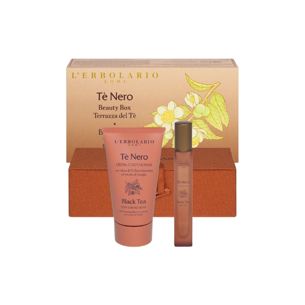 L'erbolario T Nero Beauty Box Terrazze Del T + 1 Crema Corpo E Mani 75ml + 1 Profumo 10ml