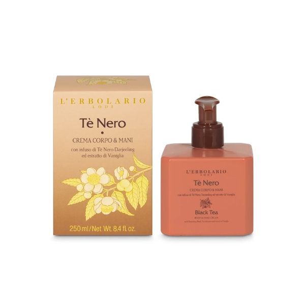 L'erbolario T Nero Crema Corpo E Mani 250 ml