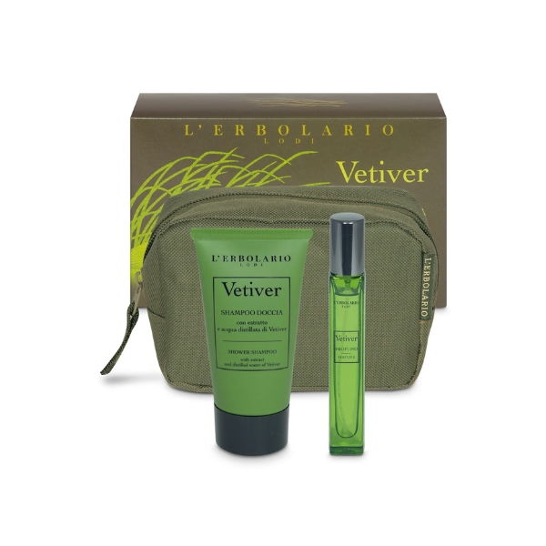 L'erbolario Vetiver Beauty Verde Brezza + 1 Profumo 10ml + 1 Shampoo Doccia 75ml