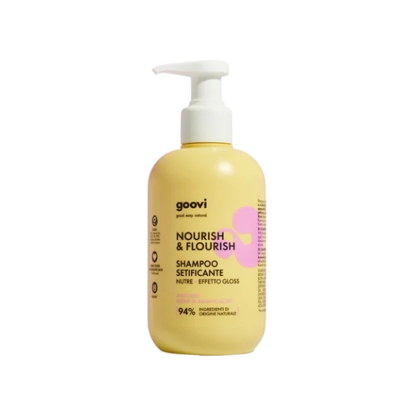 Goovi Nourish e Flourish Shampoo Setificante 250 ml