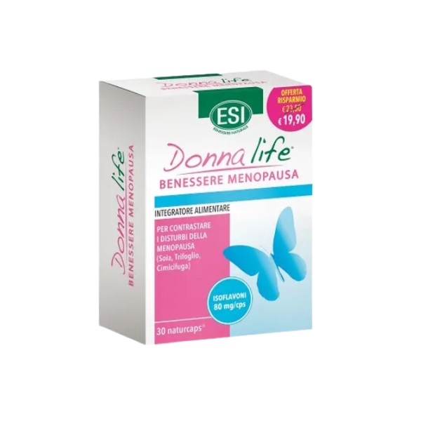 Esi Donna Life Integratore per la Stanchezza in Menopausa 30 Capsule