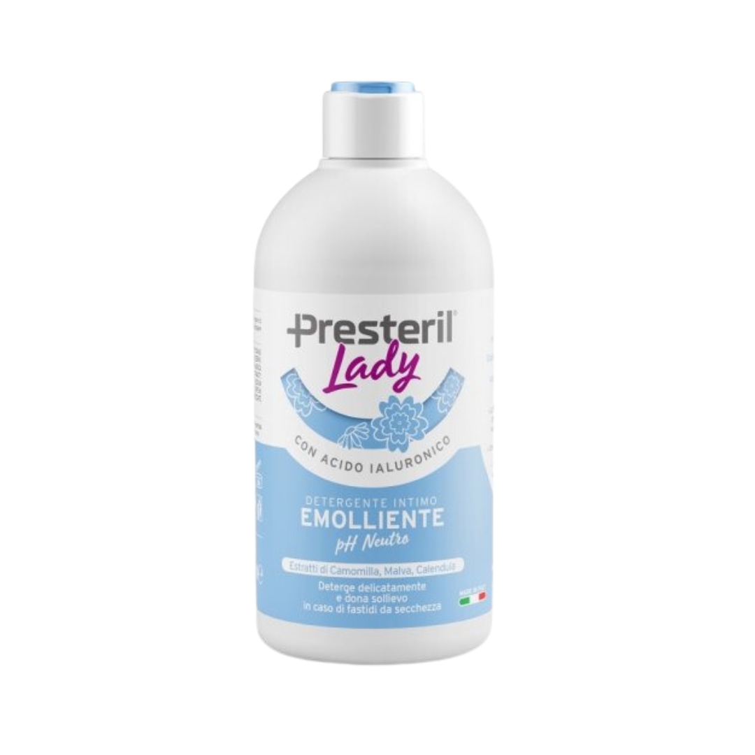 Lady Presteril Detergente Intimo Emolliente PH Neutro 500 ml