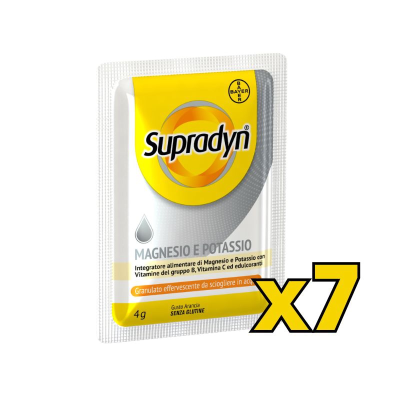 Supradyn Magnesio e Potassio Integratore 7 Bustine