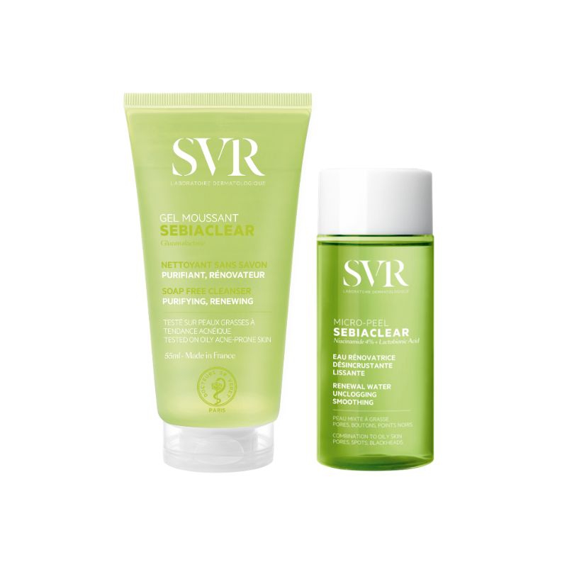 Svr Sebiaclear Gel Detergente 55 ml   Acqua micro peel 30 ml