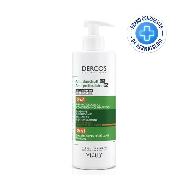 Vichy Dercos 2in1 Shampoo + Balsamo Antiforfora DS 400 ml