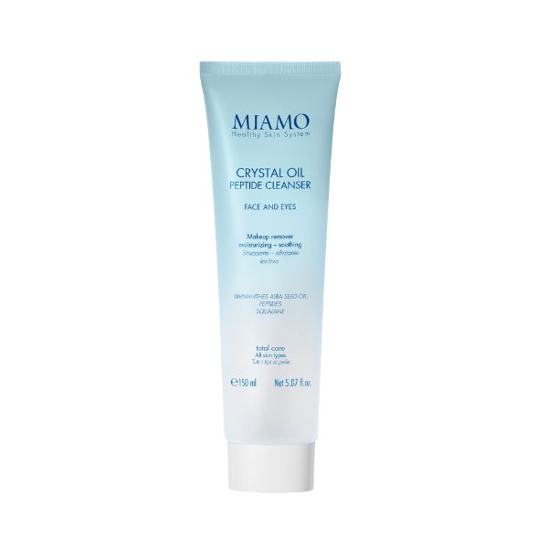 Miamo Crystal Oil Peptide Cleanser Struccante Idratante e Lenitivo 150 ml