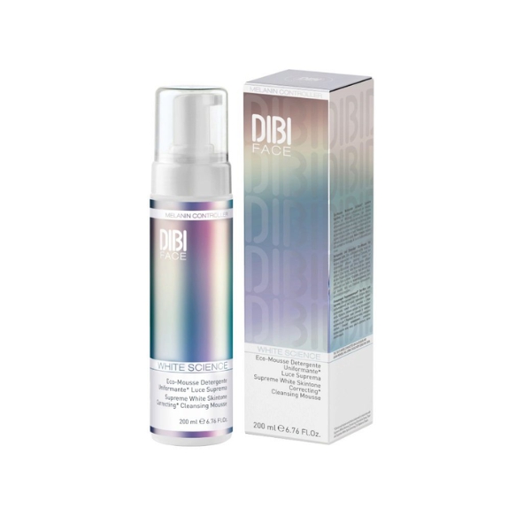 Dibi Milano White Science Eco-Mousse Detergente Uniformante Luce Suprema 200 ml