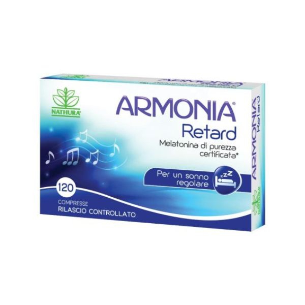 Armonia Rilascio Controllato Integratore che Favorisce il Sonno 120 Compresse