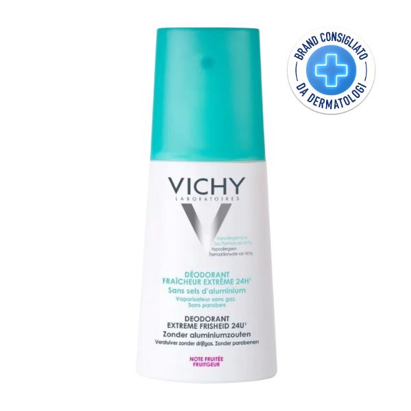 Vichy Deodorante 24h Freschezza Estrema Anti-odore Aroma Fruttato 100 ml