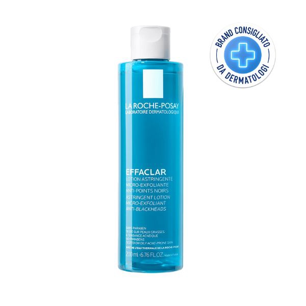 La Roche Posay Effaclar Lozione Astringente Esfoliante per Pelli Grasse 200 ml