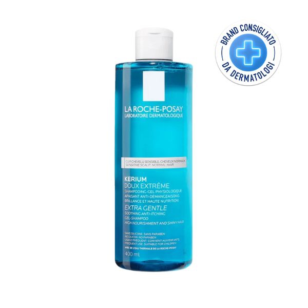 La Roche Posay Kerium Doux Extreme Shampoo Gel Cuoio Capelluto Sensibile 400 ml