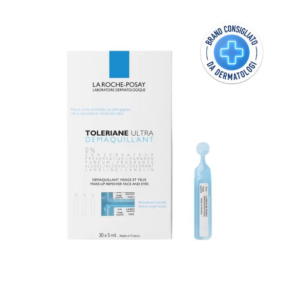 La Roche Posay Toleriane Ultra Demaquillant Struccante Viso e Occhi 30x5 ml