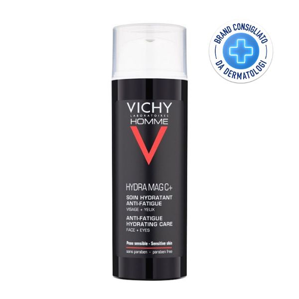 Vichy Homme Hydra Mag C  Trattamento Anti Fatica Viso e Occhi 50 ml