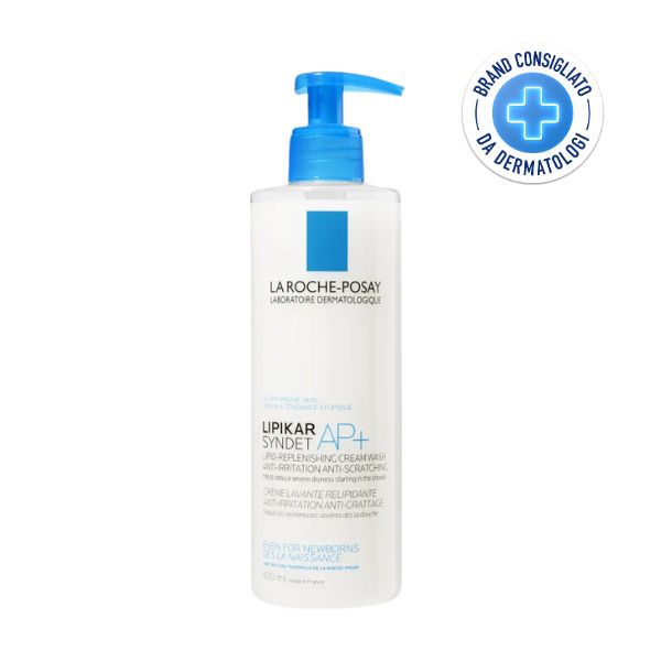 La Roche Posay Lipikar Syndet AP  Crema Detergente per Pelle Atopica 400 ml