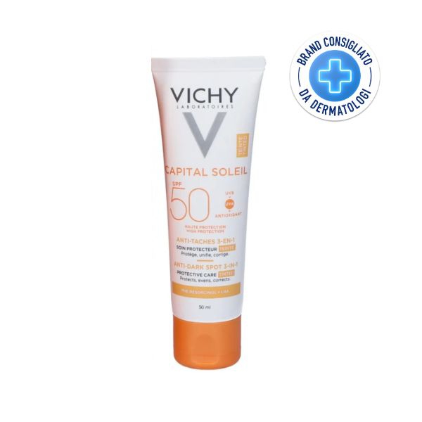 Vichy Capital Soleil SPF50  Protezione Anti Macchie 3 in 1 Colorata 50 ml