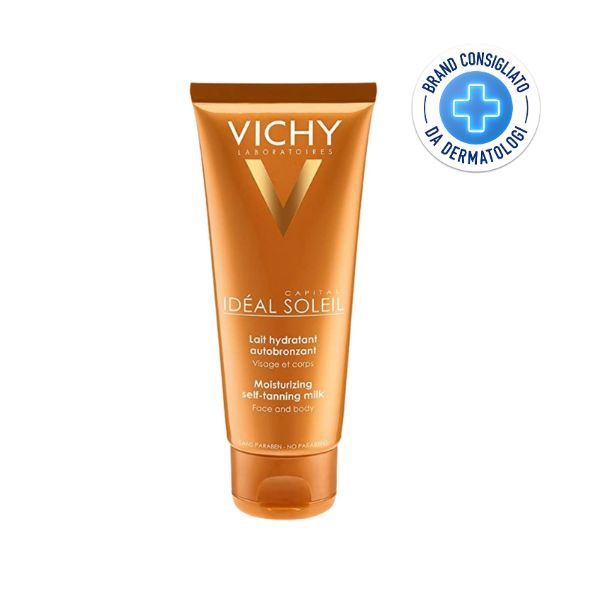 Vichy Capital Soleil Latte Idratante Autoabbronzante Viso e Corpo 100 ml