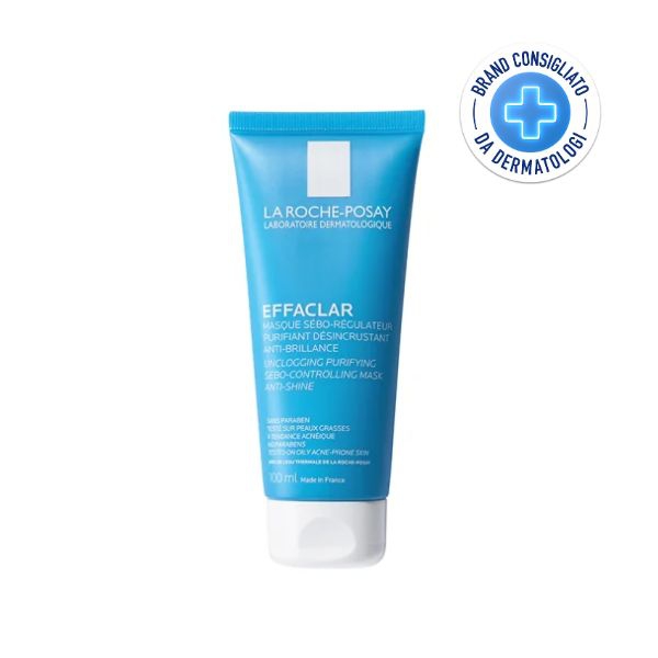 La Roche Posay Effaclar Maschera Sebo Regolatrice per Pelli Grasse 100 ml