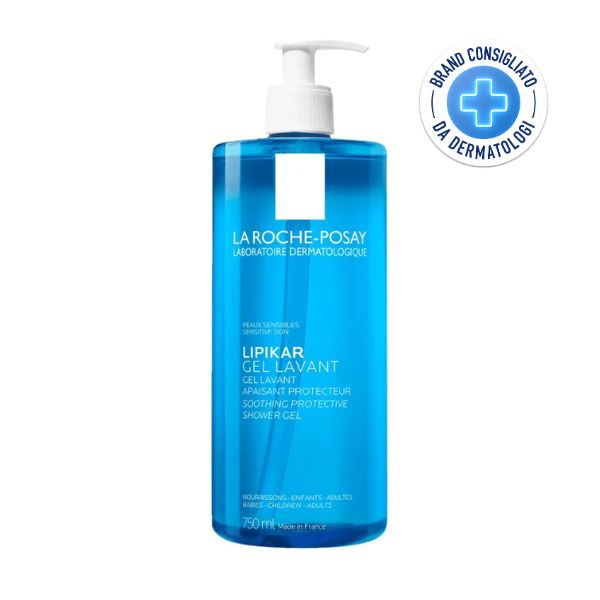 La Roche Posay Lipikar Gel Lavant Detergente Pelle Sensibile e Secca 750 ml