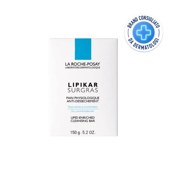 La Roche Posay Lipikar Surgras Pane Fisiologico Pelle Secca Atopica 150 g